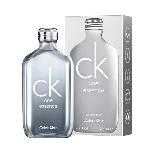 Calvin Klein CK One Essence Parfum Intense – Fresh Unisex Cologne – With Notes of Italian Bergamot, Organic Green Tea & Australian Sandalwood – Long Lasting Fragrance