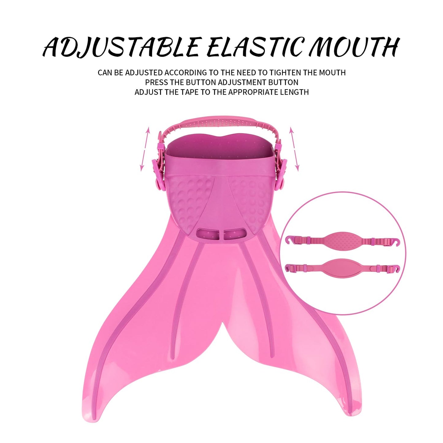 Superband Mermaid Monofin, Swim Fin for Kids, Girls, Boys, Monofin Mermaid for Swimming