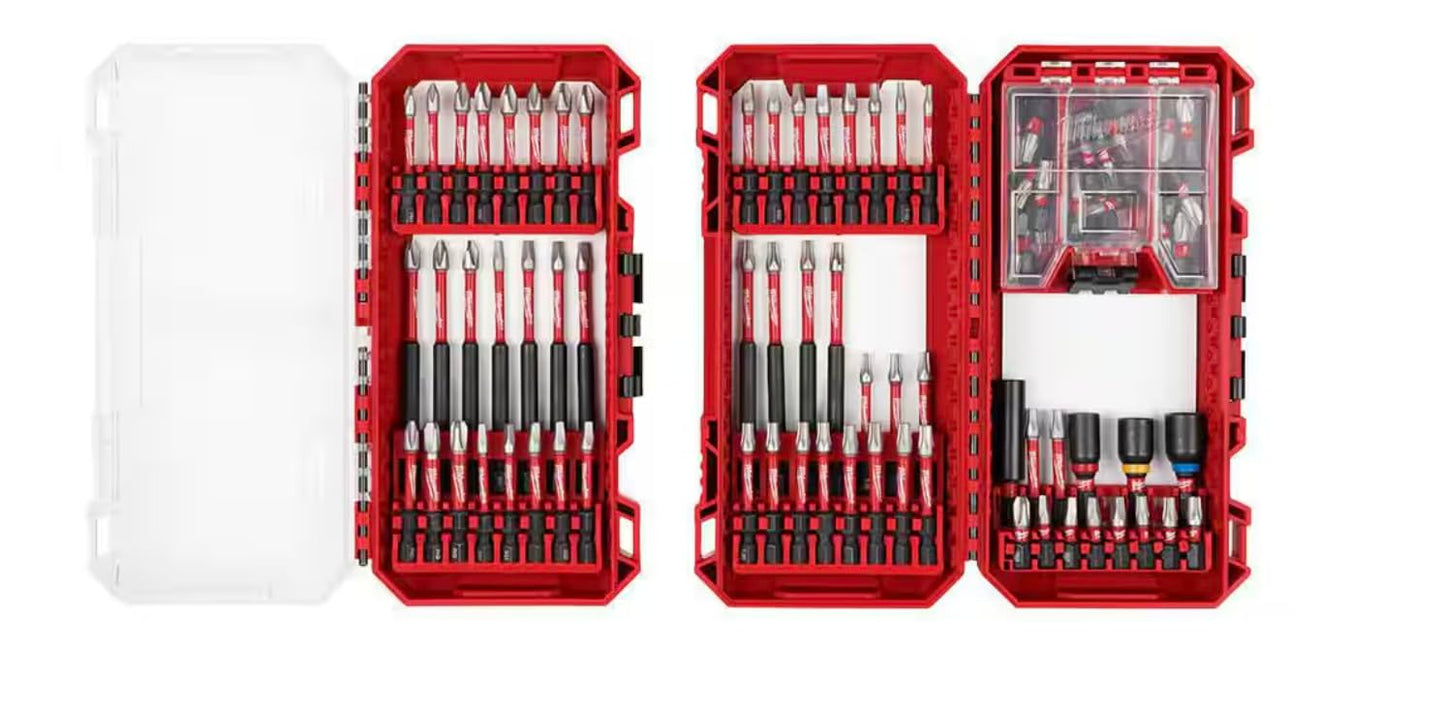 Milwaukee SHOCKWAVE Impact Duty Alloy Steel Drill and Screw Driver Bit Set (100-Piece)