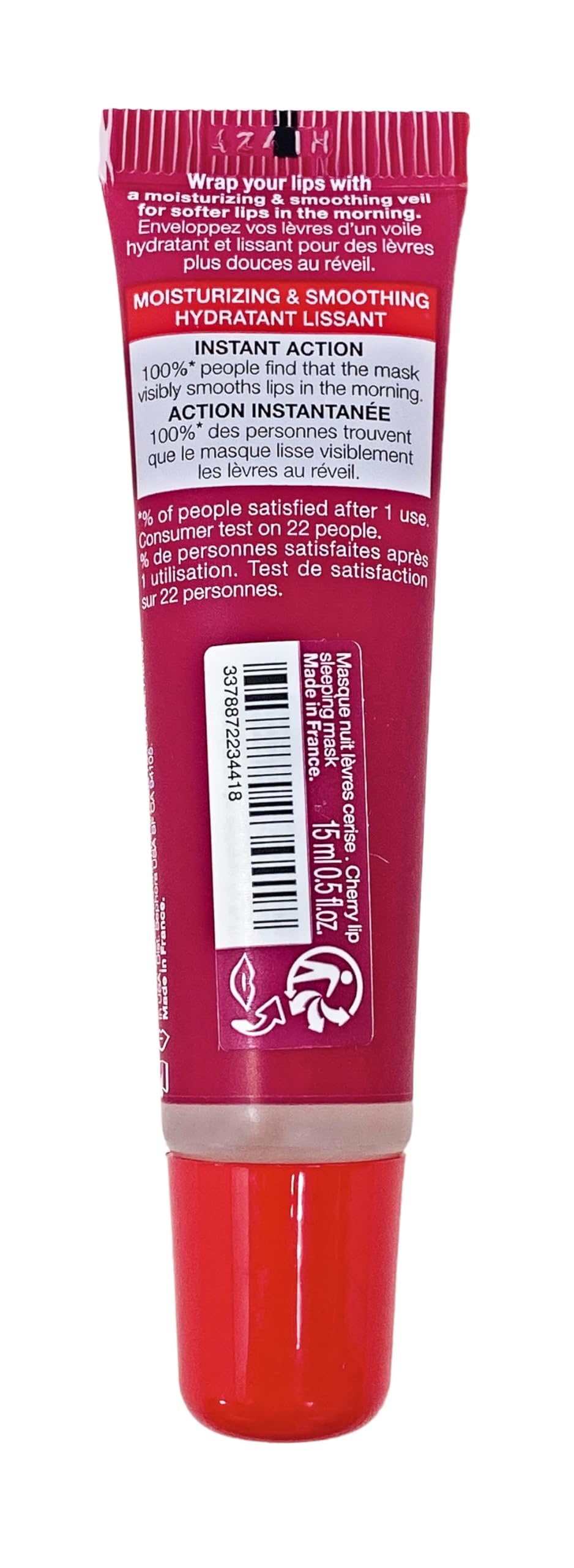 Sephora Collection Moisturizing & Smoothing Lip Sleeping Mask - Cherry (15 ml / 0.5 Fl Oz)