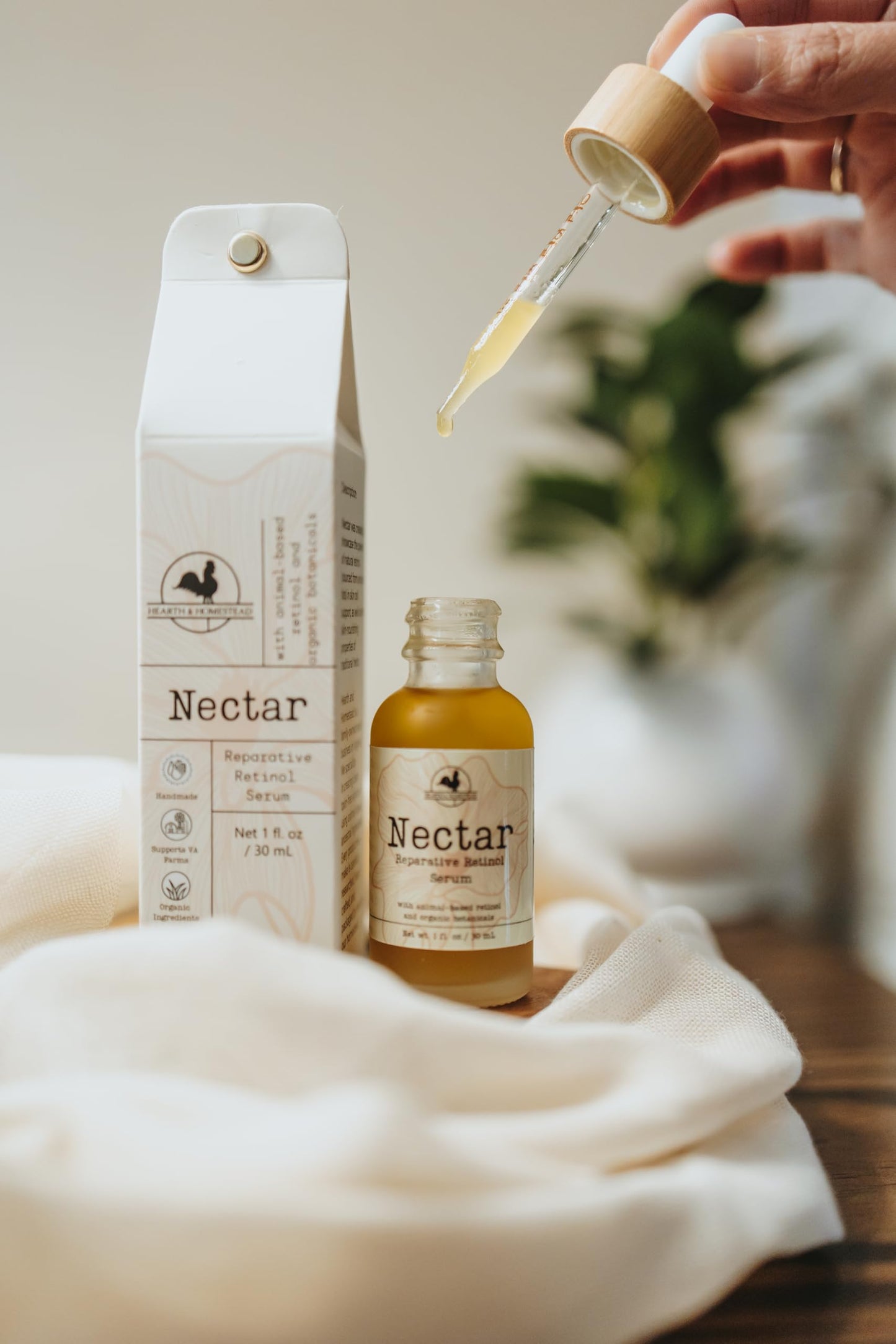 Hearth and Homestead: Handmade Animal-Based Retinol Serum
