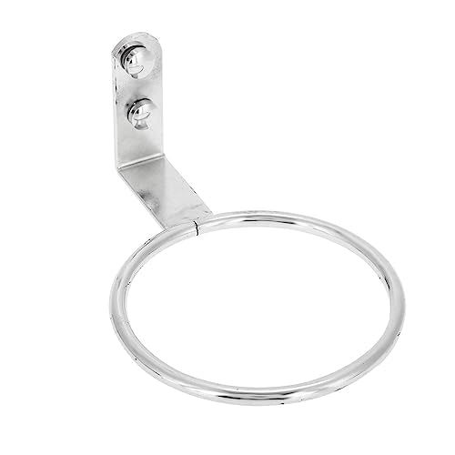 oceanside Hair Dryer Holder, Stainless Steel Wall Mount Blow Dryer Holder with Nails, Hands Autonomously Hairdryer Holder for Salon & Bathroom