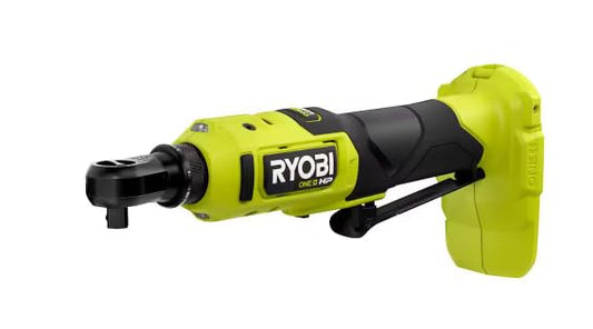 RYOBI 18V ONE+ System Badge18V ONE HP COMPACT BRUSHLESS 3/8" High Speed Ratchet (Renewed)