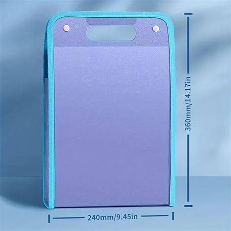 Accordion File Organizer 13 Pockets with Labels, Portable Document Receipt Organizer for A4 Files, Waterproof Expanding Files Folder for Schoolbag Office School Supplies, Back to School (Pink)