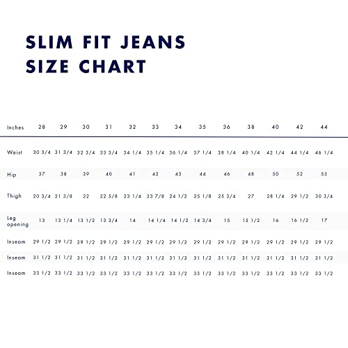 Tommy Hilfiger Men's Slim Fit Jeans Black Wash