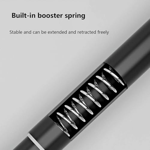 Curtain Rods For Windows 18 to 48 Inches Max Adjustable Length Diameter Window Curtain Rod With Aluminium Finials(Size:48-84in)