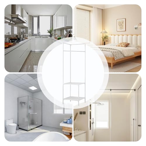 Clothes Rack Stand Set - Floor Standing Clothes Rack Stand | Household, Standing, Floor Metal, Space-Saving Garment Shelf For, Hall, Laundry Room