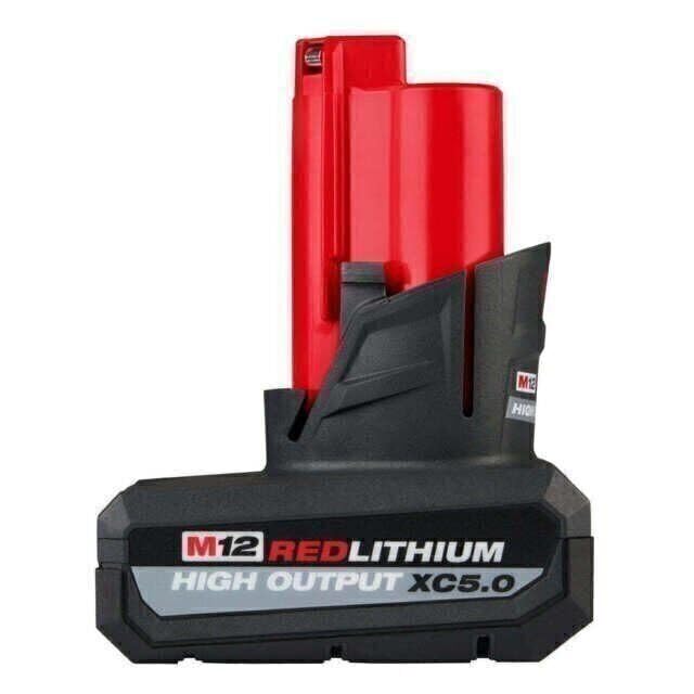 Milwaukee 48-11-2450 12V Lithium-Ion High Output 5Ah Battery Pack (G0803029)