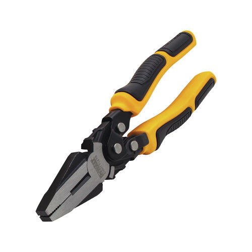 DEWALT DWHT70276 Compound Action Lineman Pliers 4-1/2 Inch, Chrome