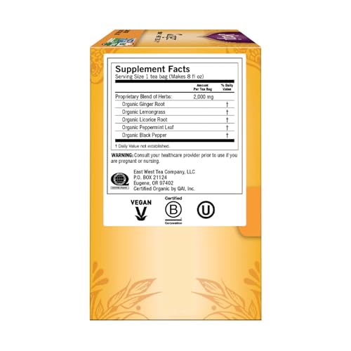 Yogi Tea, Ginger, 1.12 Ounce