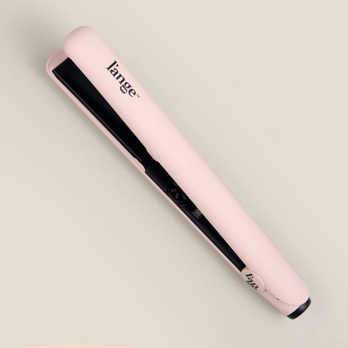 L'ANGE HAIR Le Ceramique 1-Pass Flat Iron Hair Straightener | Fast Heating Ceramic Flat Iron | Best Hot Tools Professional Hair Straightener to Lock in Moisture & Shine | (Blush)