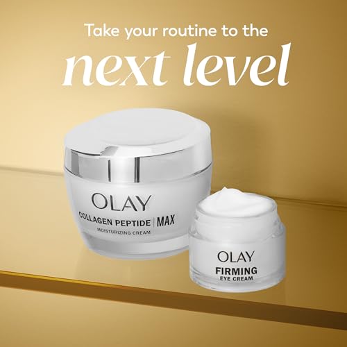 Olay Collagen Peptide Face Moisturizer, Firming Cream for Women, Fragrance-Free, Non-Greasy - Hydrating, Anti-Aging, Anti-Wrinkle, Smoothing of Fine Lines, Tightening Skin Care - Niacinamide, 1.7 Oz