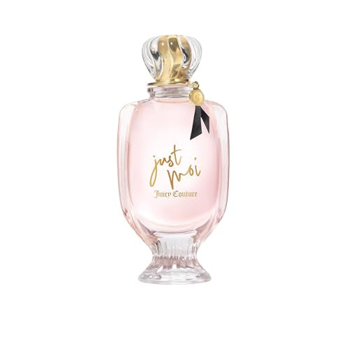 Juicy Couture Just Moi Eau de Parfum Spray for Women, Amber Vanilla Perfume with Cacao Blossom, Magnolia & Musk, Long-Lasting Scent, 3.4 fl oz