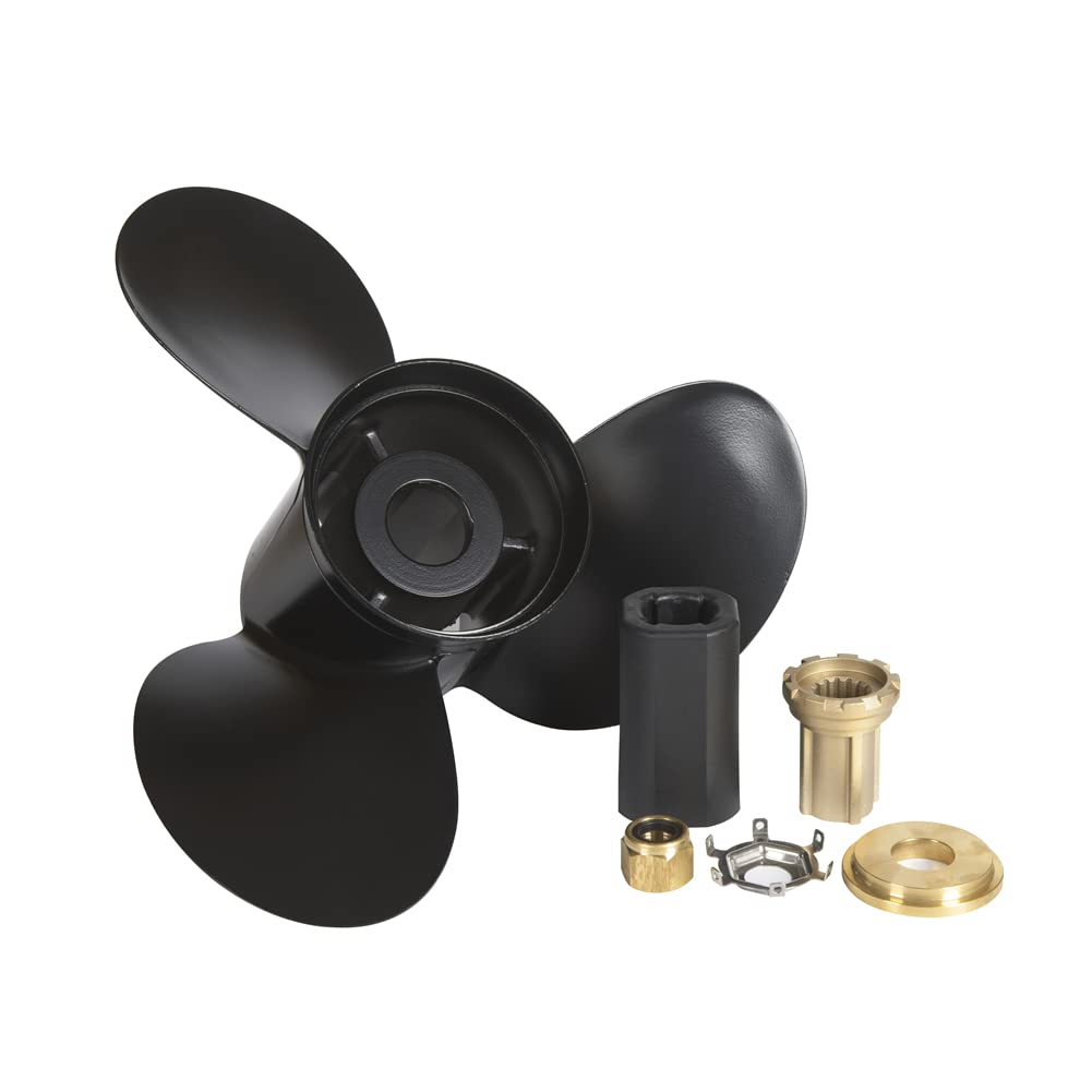 YOUNG PROPS 14 1/2 x 19Replace OEM#48-832830A45 Aluminum Outboard Boat Propeller for Mercury Engine 135-300HP/Mercruiser Alpha One 14.5dia x 19 Pitch Hub Kits Included 15 Spline Tooth RH