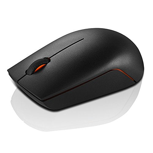 Lenovo 300 Wireless Mouse – Computer Mouse for PC, Laptop with Windows – Ambidextrous Design – 2.4 GHz Nano USB Receiver – 12 Month Battery Life