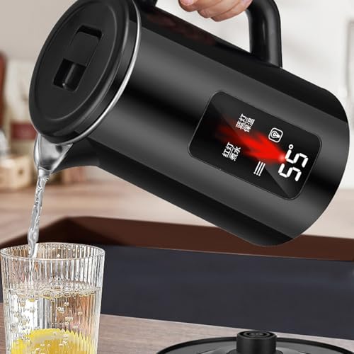 3L Stainless Steel Electric Kettle | Water Boiler – Fast Heating Hot Water Dispenser For Tea, Coffee, Instant Meals, Durable Boiler For Kitchen, Bedroom, Dorm, Family Gatherings, Daily Home Use