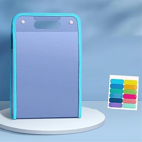 Accordion File Organizer 13 Pockets with Labels, Portable Document Receipt Organizer for A4 Files, Waterproof Expanding Files Folder for Schoolbag Office School Supplies, Back to School (Pink)