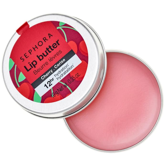 Sephora Collection Lip Butter 12 hr Hydration - Cherry (.35 Oz)