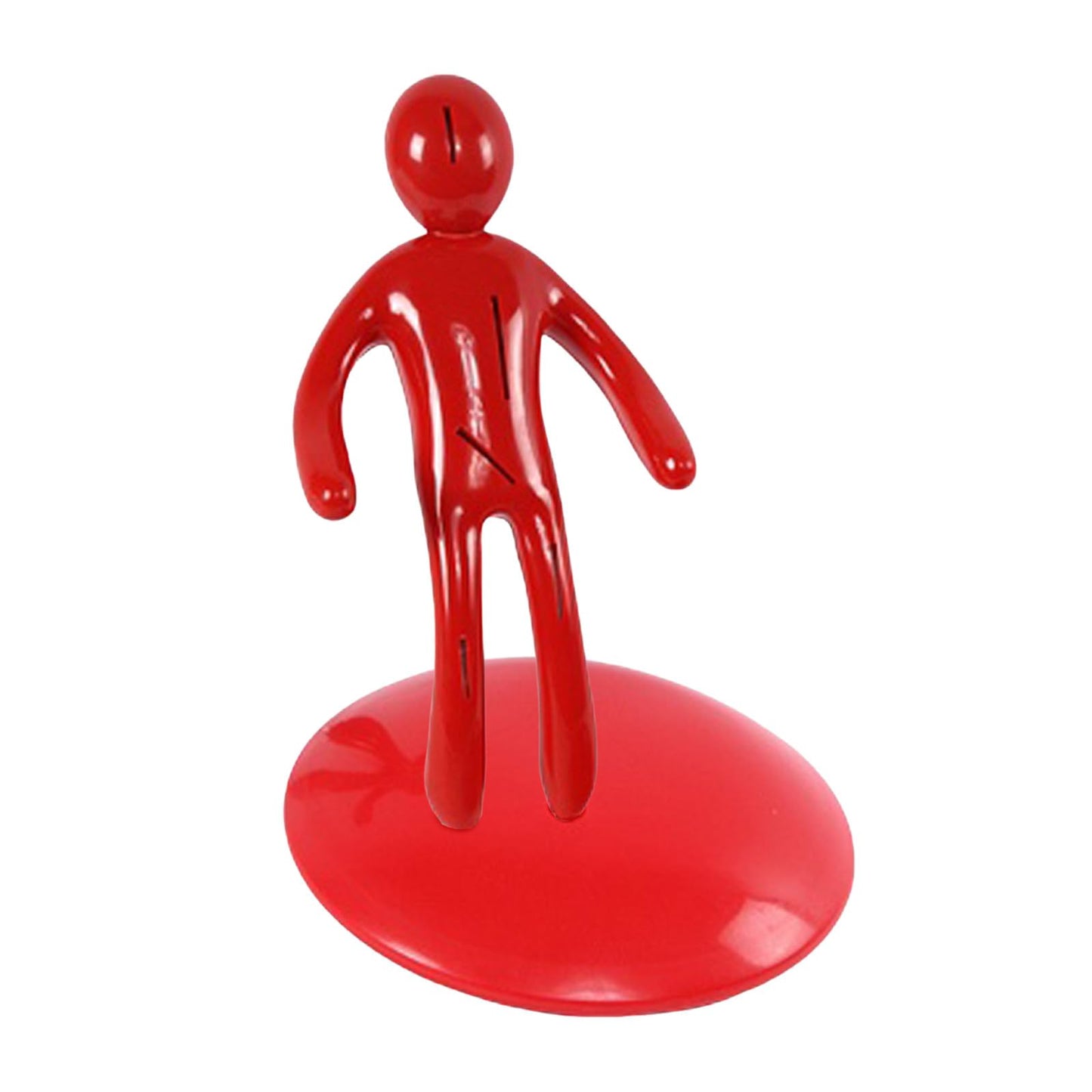 Kitchen Knife Set Set, Premium 5 Piece Novelty Stainless Steel Knife Set Set With Unique Knife Holder High Carbon Stainless Steel Sharp Knives Set, Creative Human Knife Sets (Red)