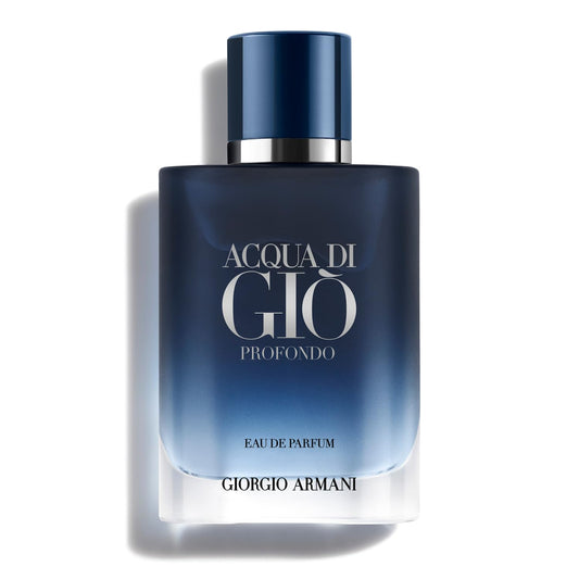 Armani Beauty – Acqua di Giò Profondo – Eau de Parfum – Cologne for Men – Fresh & Aromatic Men’s Fragrance – Mandarin, Lavender, Cedarwood Notes - 1.6 Fl Oz