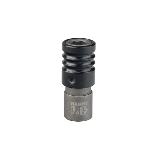 KAIFNT K352-005 1/4-inch Drive to 1/4-inch Hex Bit Holder Socket, 1/4"DR to 1/4"H Quick Change Impact Adapter