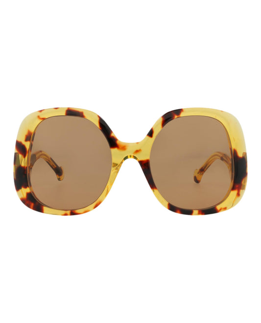 Gucci Round-Frame Acetate Sunglasses