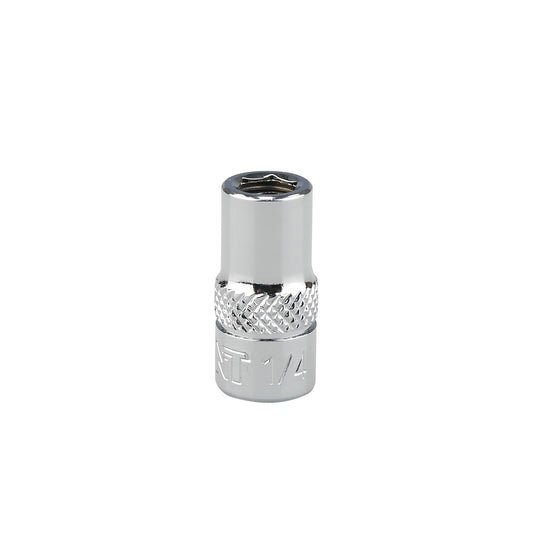 KAIFNT K301-008 1/4-inch Drive to 1/4-inch Hex Bit Holder Socket, 1/4"DR to 1/4"H Magnetic Adapter