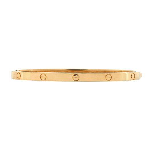 Cartier, Pre-Loved Love Bracelet 18K Yellow Gold, Yellow Gold