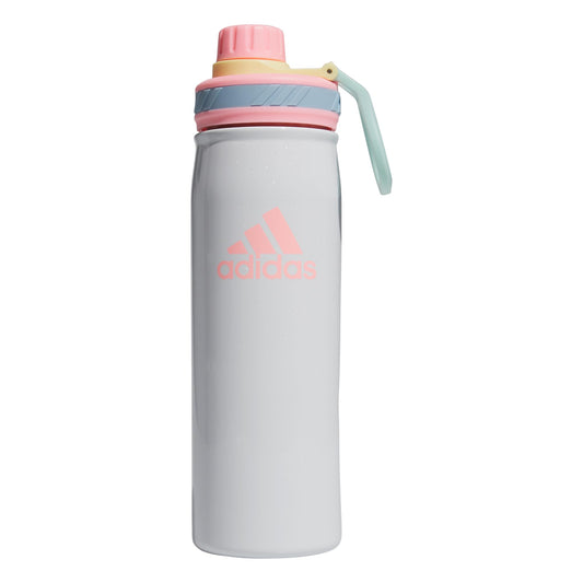 adidas 600 ML (20 oz) Metal Water Bottle, Hot/Cold Double-Walled Insulated 18/8 Stainless Steel
