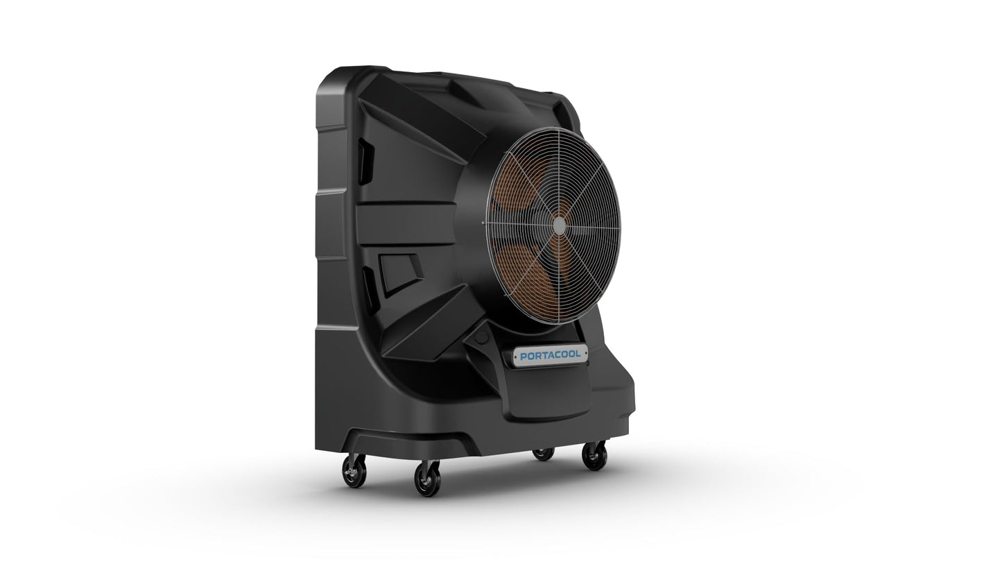 Portacool Apex 4000 (PACA40001A1) – Wi-Fi Enabled High Velocity Portable Evaporative Cooler for 4000 sq. ft. with up to 50-foot Reach, Programable, 55 Gallon Reservoir, Variable Speed