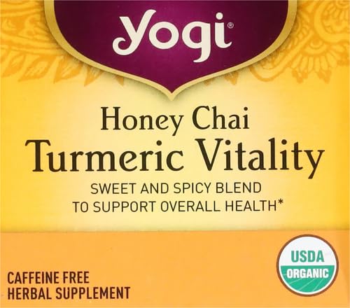 Yogi Tea, Honey Chai Turmeric Vitality, 16 ct