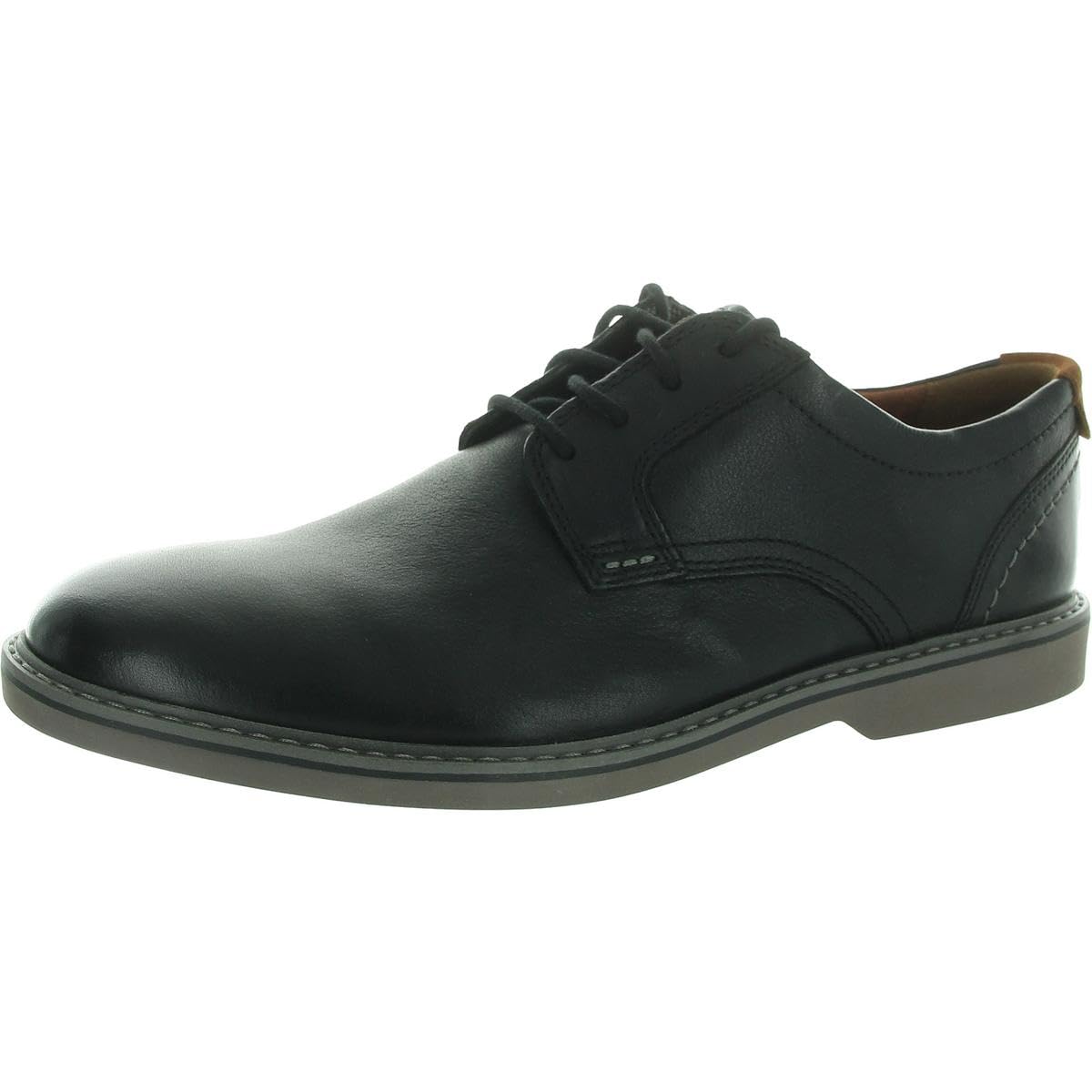 Clarks Men's Radcliff Low Oxford, Black Leather, 9