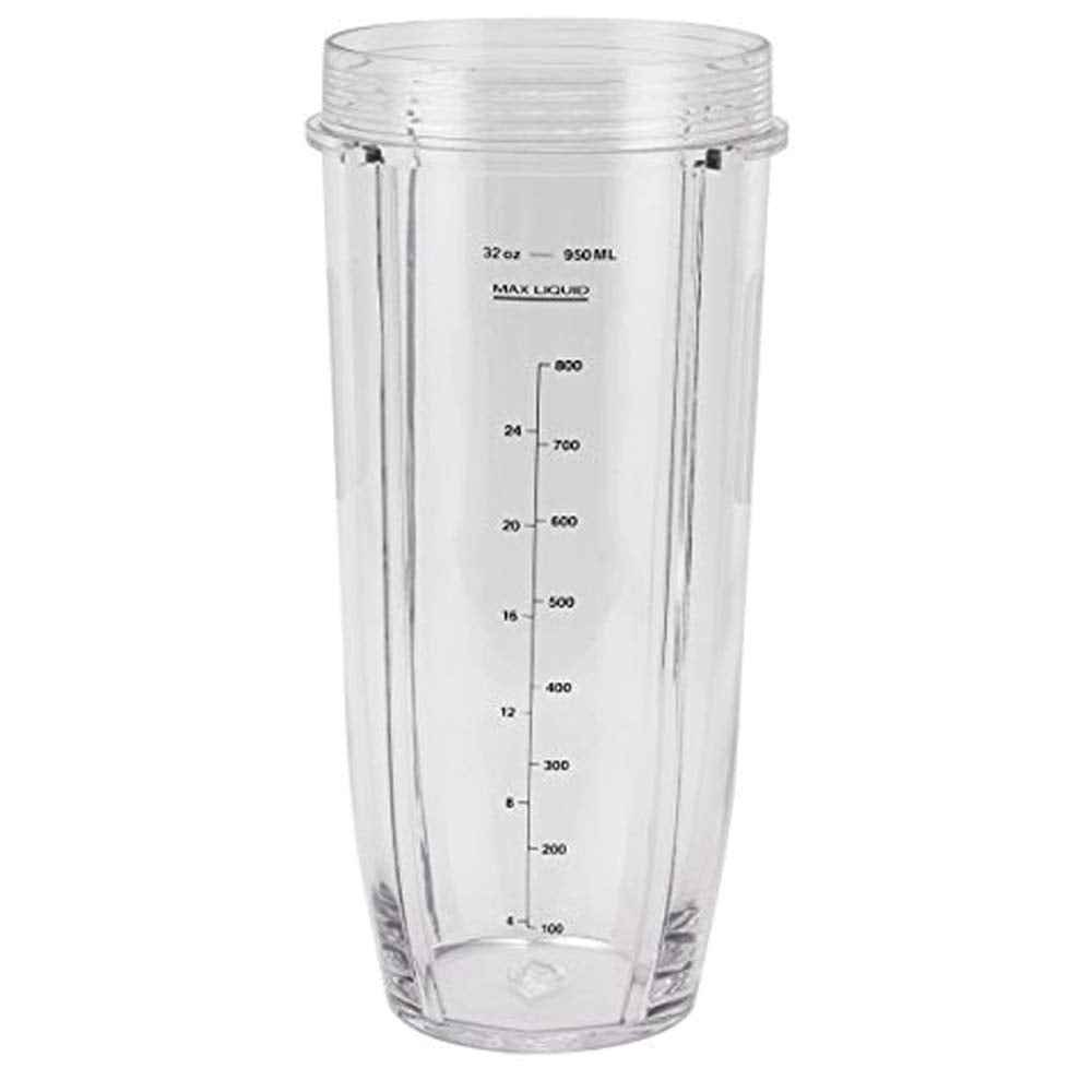 JOYSTAR 32oz Cup with Spout Lid for Nutri Ninja Blender, 946ml, Bright