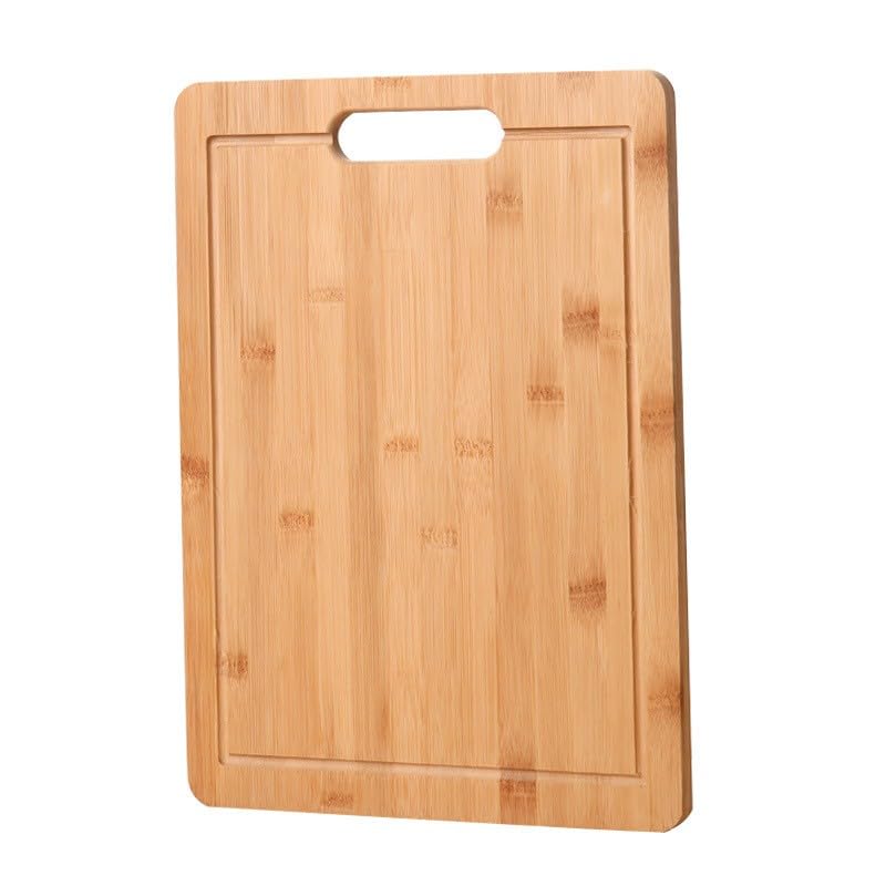 Bamboo Cutting Board, Durable Wood Cutting Boards for Kitchen with Deep Juice Grooves & Built-in Handles, Ideal Charcuterie & Chopping for Meat, Vegetables and Fruits Ideal Kitchen Gifts