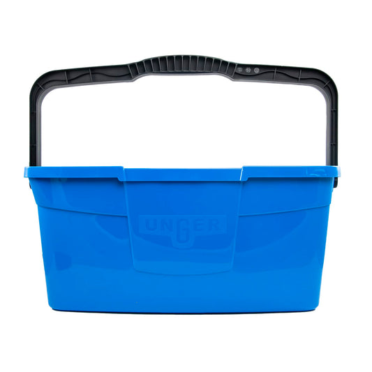 Unger Professional 3 Gallon Bucket – Compact Cleaning Bucket, Comfort-Grip Handle, 2 Pour Spouts, Portable Cleaning Supplies, Plastic Mop Bucket for Floor, Window & Household Cleaning
