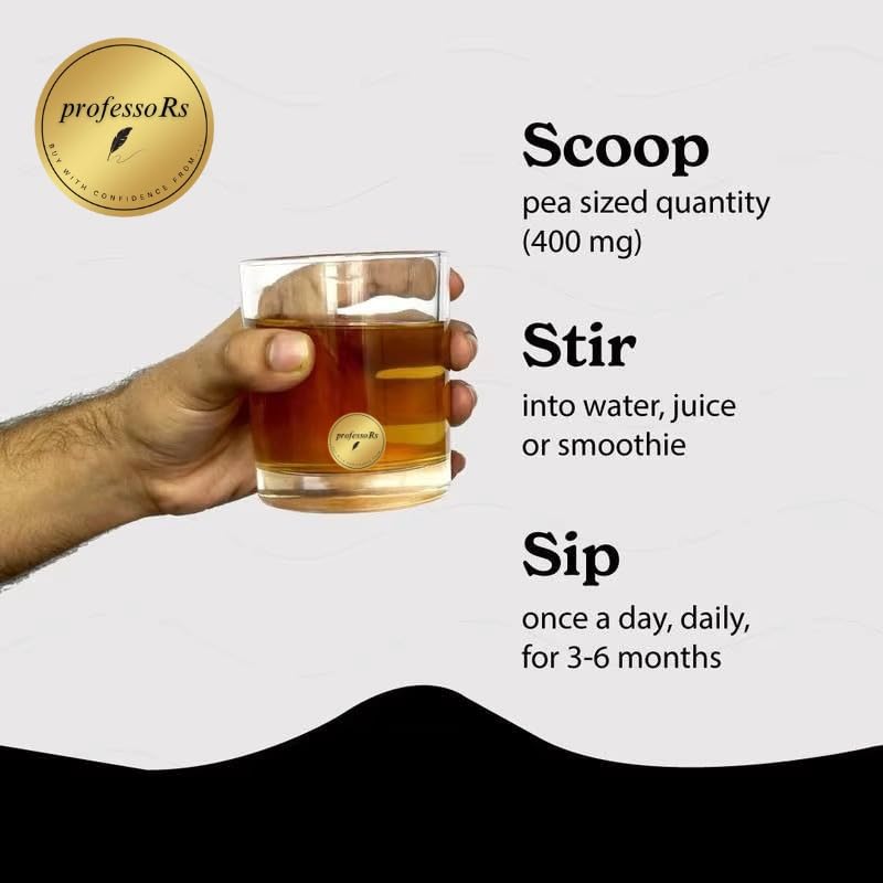 Shilajit Resin, Himalayan Shilajit Natural and Pure silajit Resin, ISO Certified, 1.06 OZ Servings 75