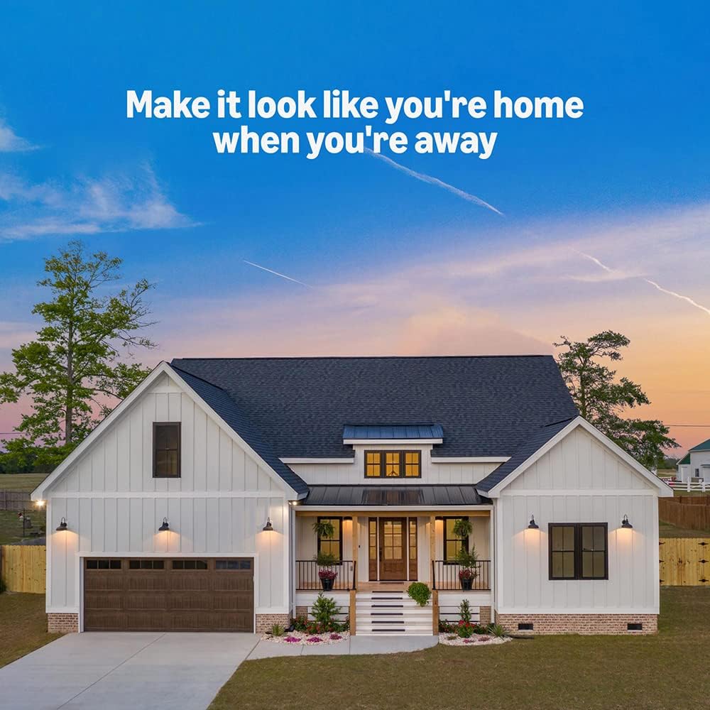 Smart Home Starter Kit with Alexa | Includes Echo Hub, Amazon Smart Plug and 4 Amazon Basics Smart Bulbs