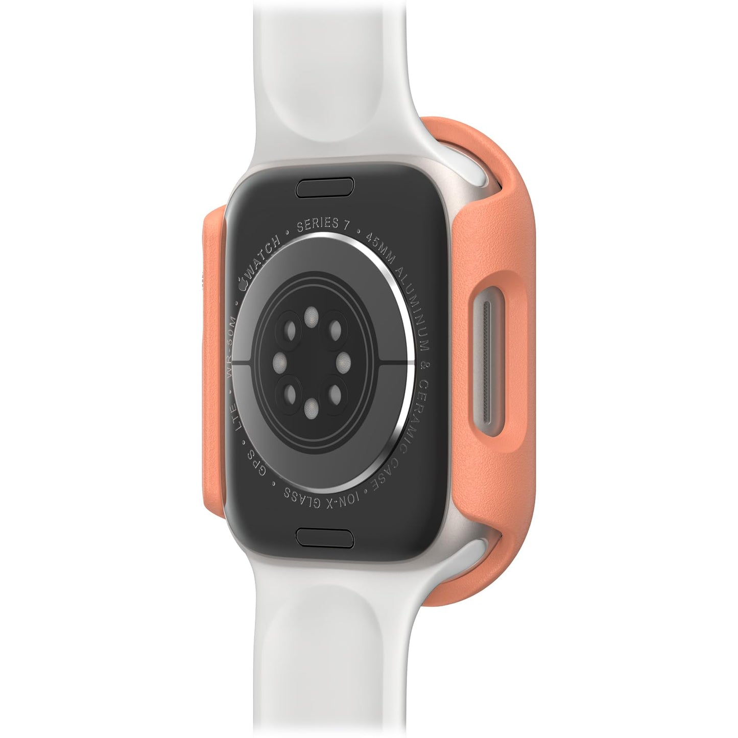 OtterBox All Day Case for Apple Watch Series 7/8/9 (45mm) - Peach Paradise (Orange)