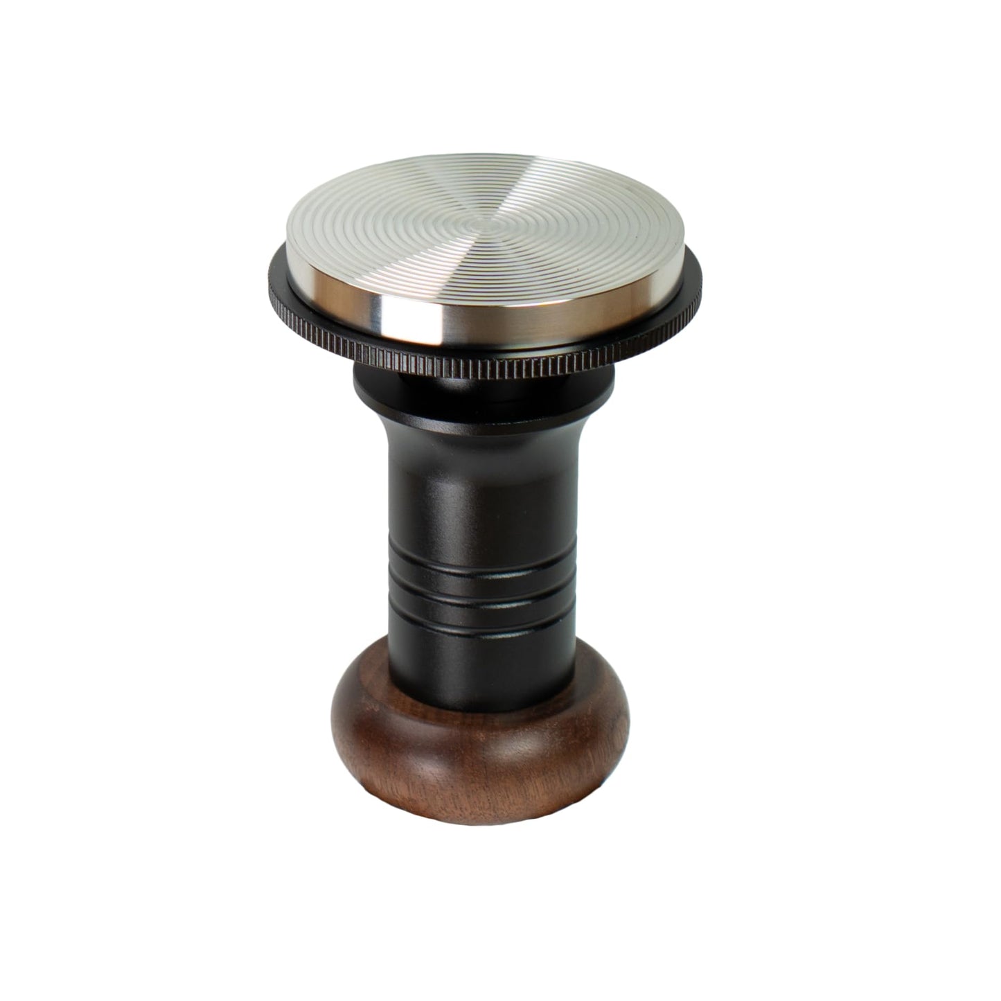 MiiCoffee Espresso Coffee Tamper 58.5mm, Level Coffee Tamper for 58mm Portafilter, Adjustable Depth Stainless Steel Ripple Base