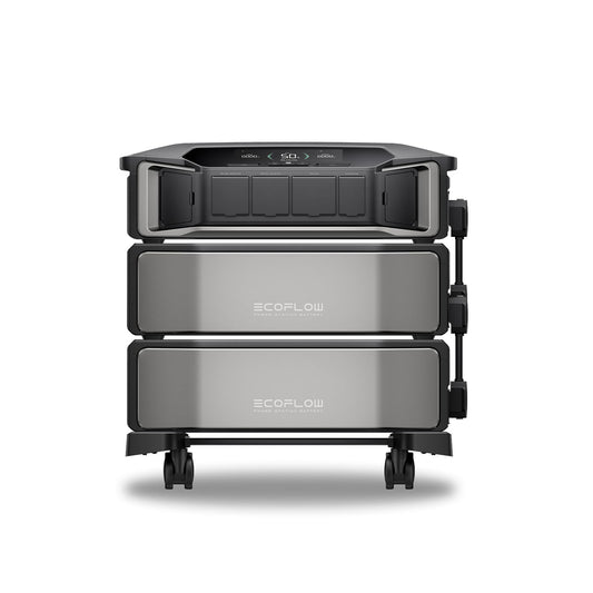 EF ECOFLOW 12kWh Power Station: DELTA Pro Ultra with Extra Battery, 120/240V 7200W AC Output, Lifepo4 Home Battery Backup Expandable to 90kWh, Solar Generator for Home Use, Emergency, Camping, RV