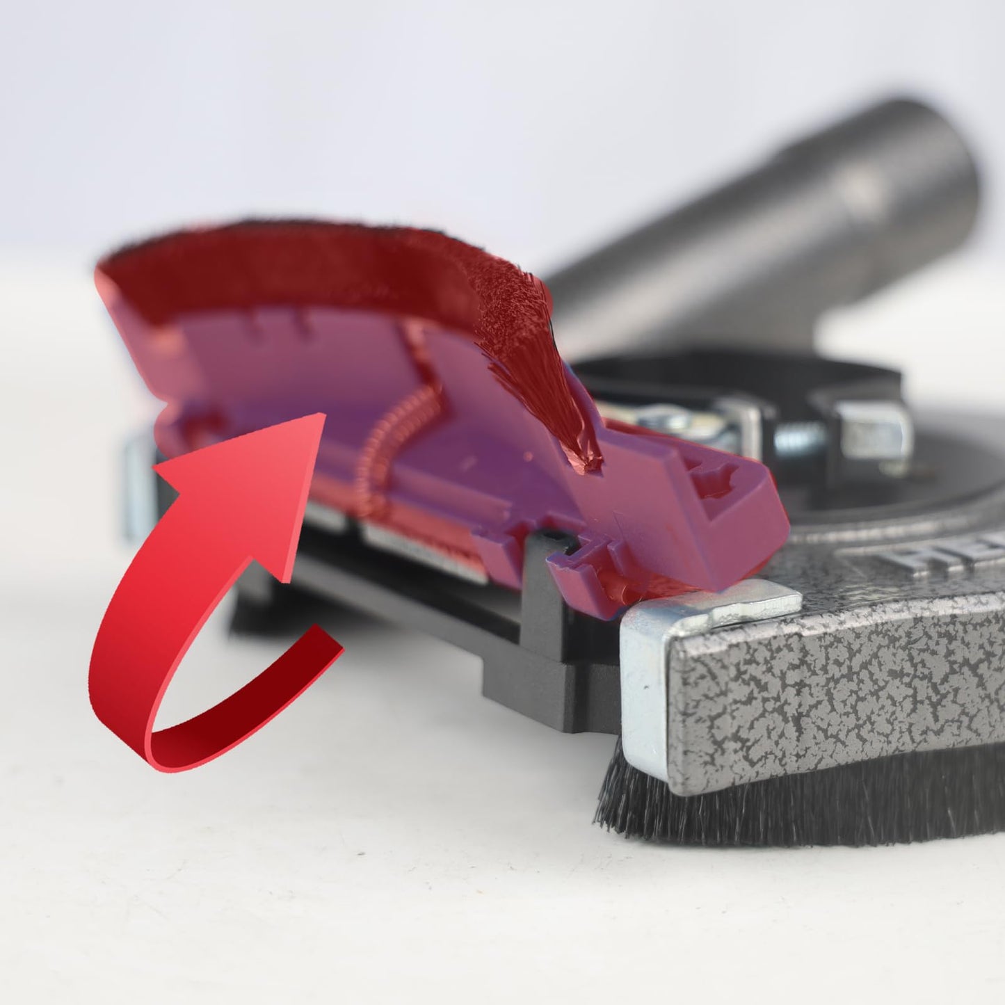 HERZO Aluminum Dust Shroud for Angle Grinder 4.5 inch and 5 Inch, Includes 5Inch Diamond Grinding Cup Wheel