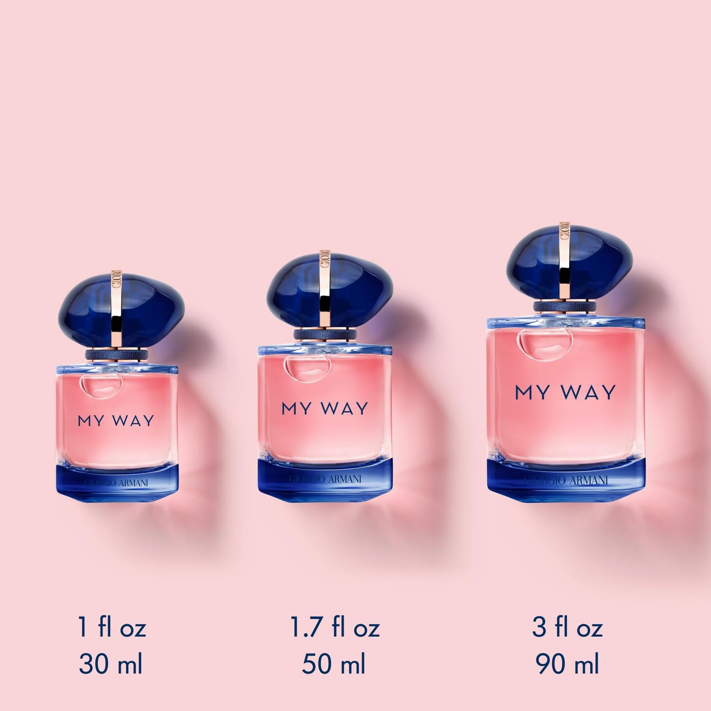 Armani Beauty – My Way Intense – Eau de Parfum – Perfume for Women – Floral Woody & AmberyFragrance – Orange blossom, Tuberose, Sandalwood & Vanilla Notes - 1.0 Fl Oz