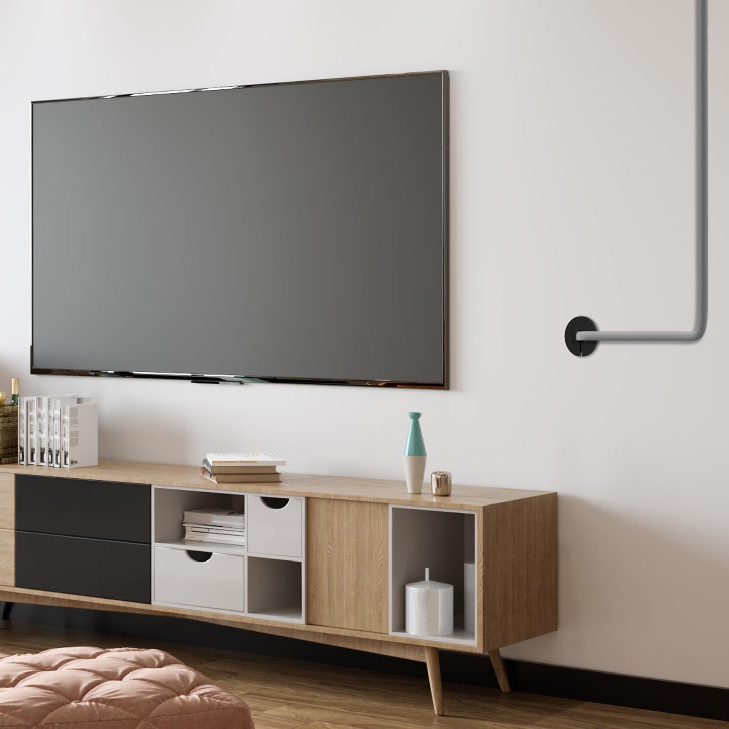 4PCS 3/4 inch starlink Wall Cable Pass Through Bushing Grommets Accessories for Cables,Star Link Cable Routing kit for starlink mounting kit,Silicone Wall Bushing for starlink dishy ethernet Cables