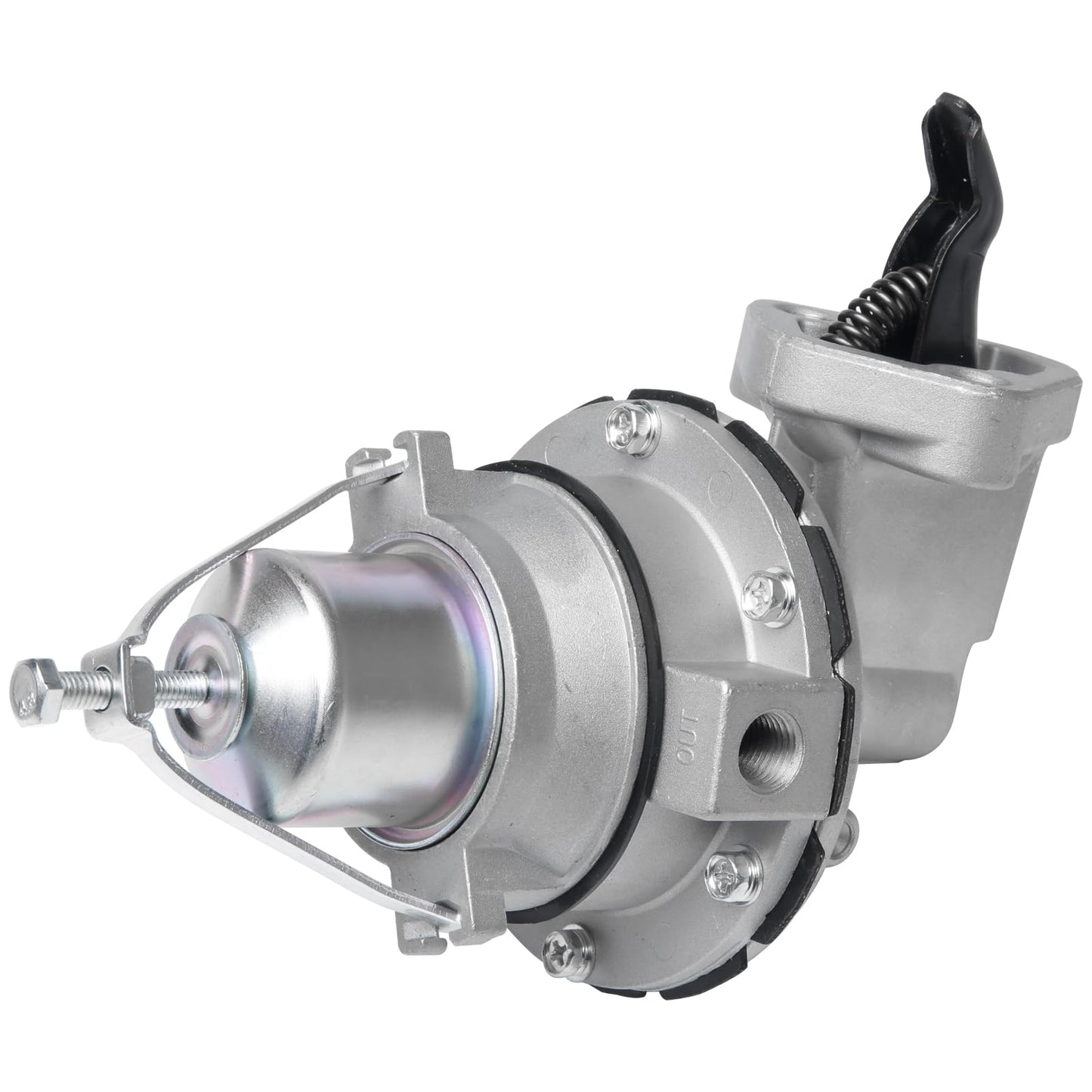 Mechanical Fuel Pump Replacement by AA Ignition - Compatible with Mercury Marine, MerCruiser, OMC, Volvo Penta Boats - 2.5L, 3.0LX, 3.0L, 3.7L - Replaces Parts 8M0073435, 861676A1, 861676A1, 42725A3