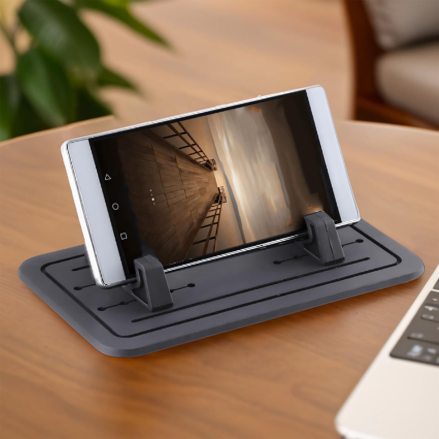 Silicone Gel Car Dashboard Mount for Mobile Phone-Secure Phone Holder and Stand for Car Dashboard