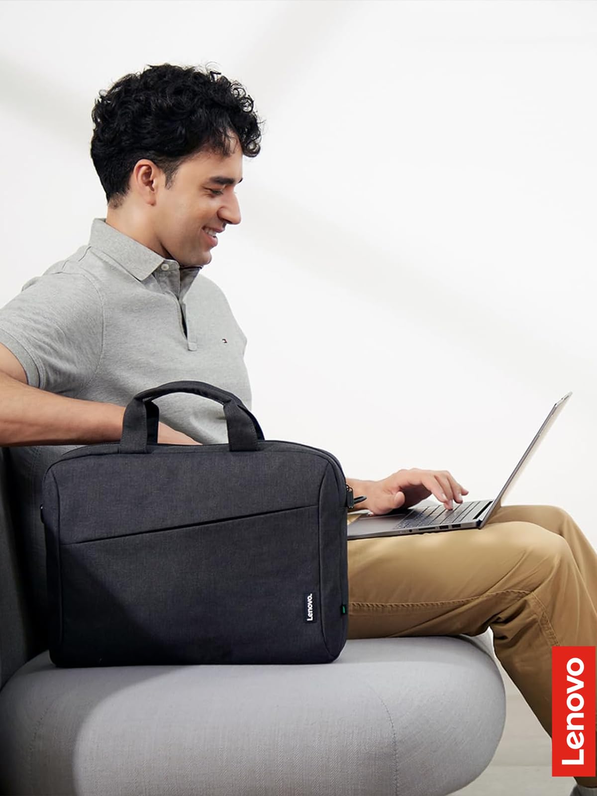 Lenovo Laptop Bag T210, Messenger Shoulder Bag for Laptop or Tablet