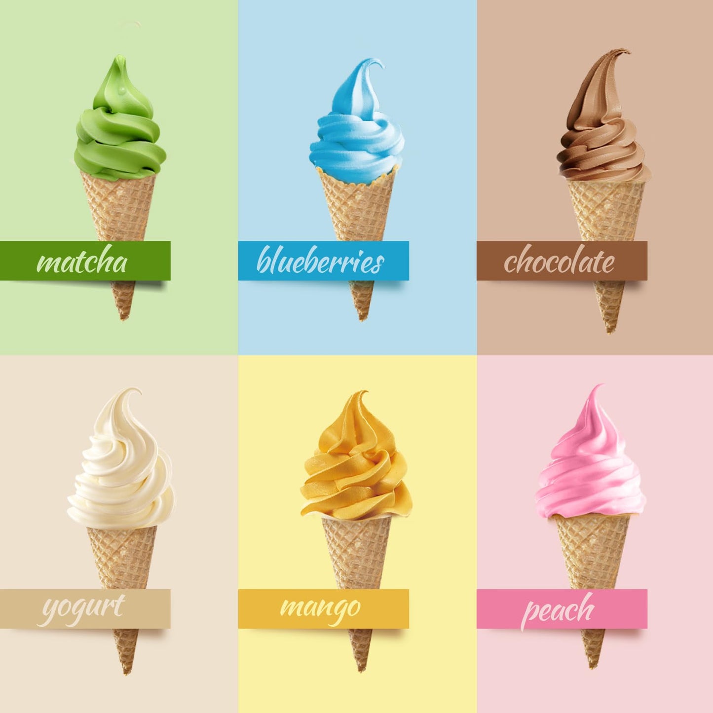 Foyezod Ice Cream Storage Cups 2-Pack Pint Containers with Lids Replacement for Ninja Creami Swirl NC700 NC701 Series, Freezer Containers for Homemade Gelato, Sorbet & Soft Serve