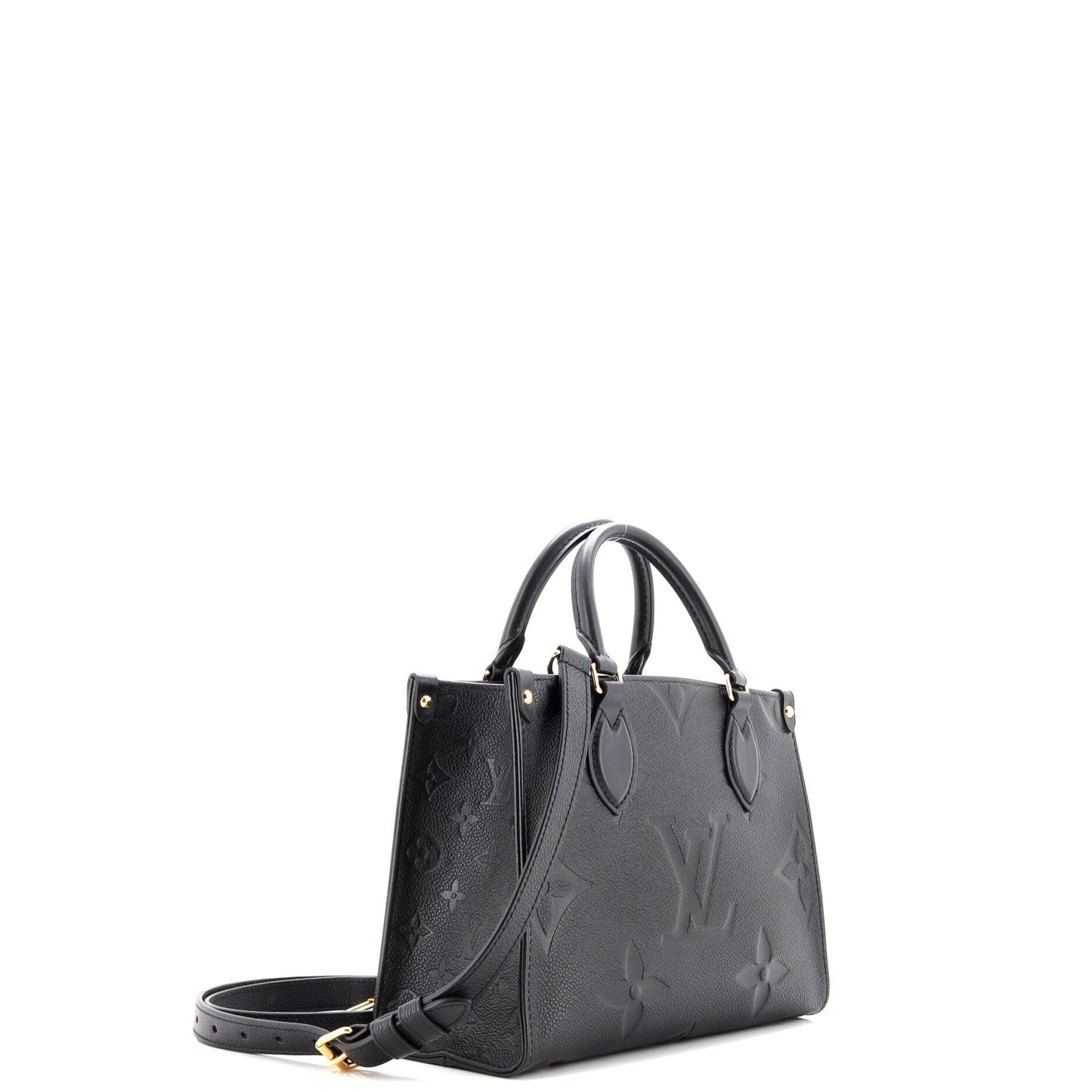 Louis Vuitton, Pre-Loved OnTheGo Tote Monogram Empreinte Giant PM, Black