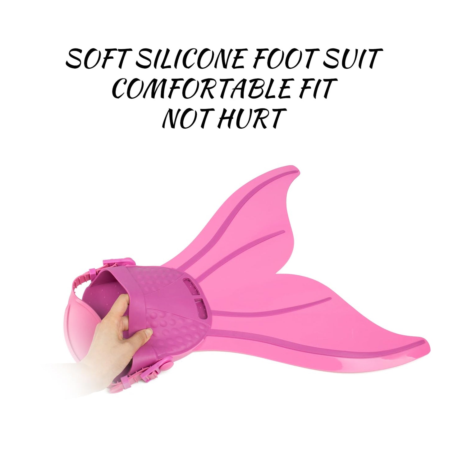 Superband Mermaid Monofin, Swim Fin for Kids, Girls, Boys, Monofin Mermaid for Swimming