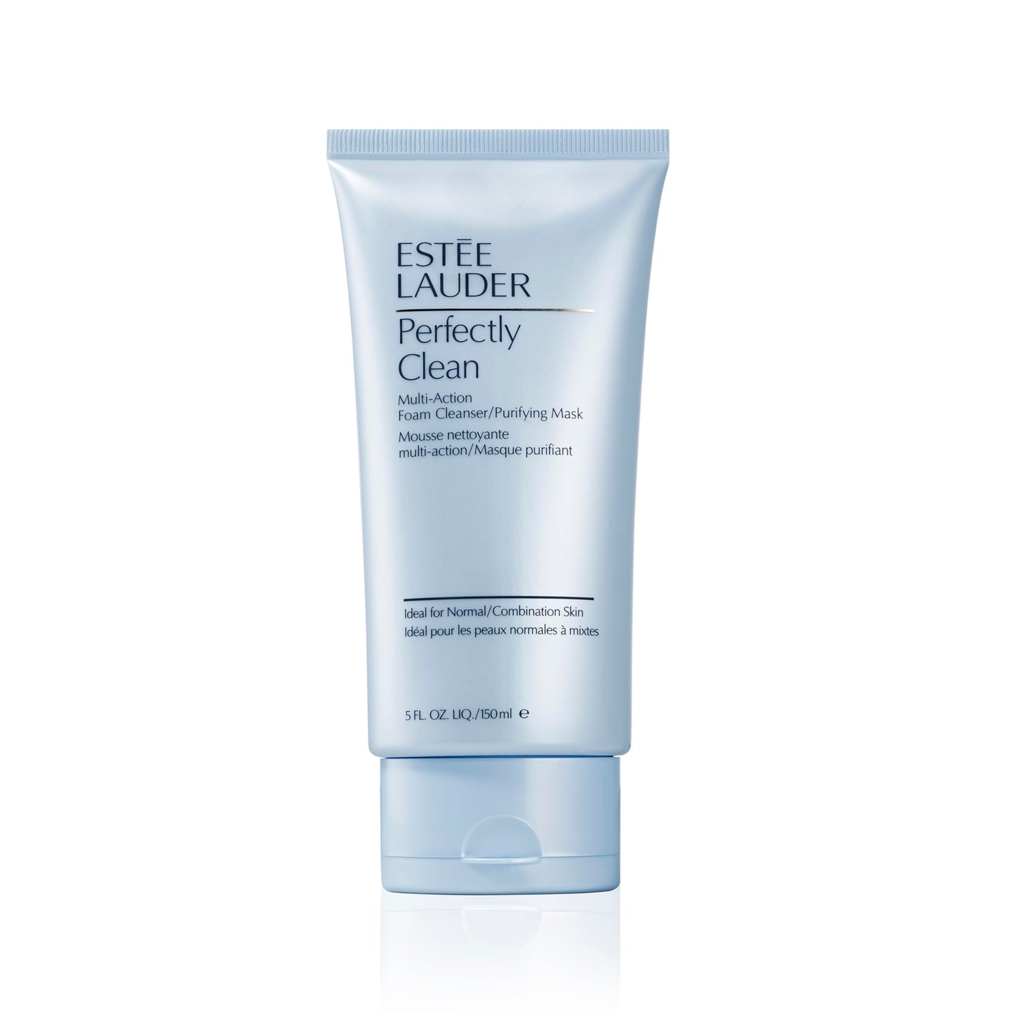 Estée Lauder Perfectly Clean Multi-Action Foaming Face Cleanser/Purifying Face Mask, 5.0 fl oz, for Normal/Combination Skin
